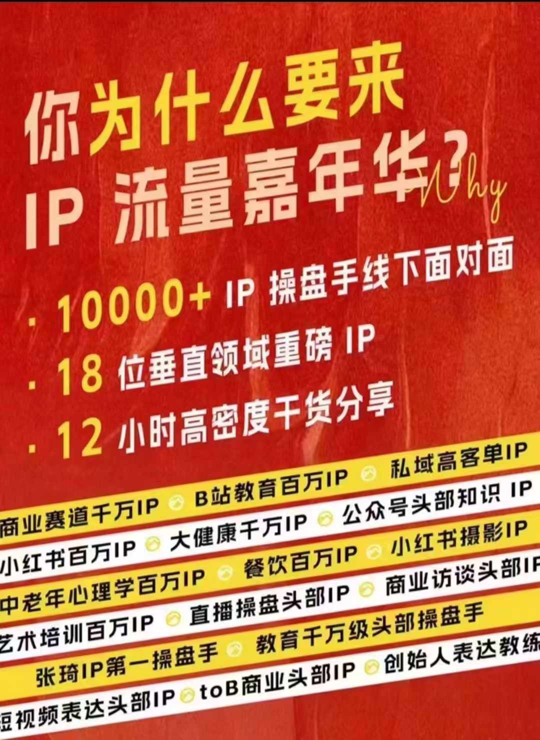 群响IP流量嘉年华，​现场视频+IP江湖2024典藏版PPT-皓收集 | 网创宝典