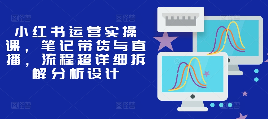 小红书运营实操课，笔记带货与直播，流程超详细拆解分析设计-皓收集 | 网创宝典