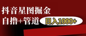 抖音星图掘金自撸，可以管道也可以自营，日入1k【揭秘】--皓收集 | 网创宝典