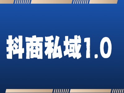 抖商服务私域1.0，抖音引流获客详细教学-皓收集 | 网创宝典