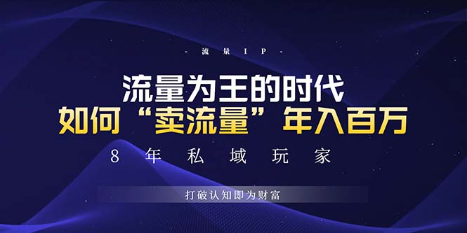 未来如何通过“卖流量”年入百万，跨越一切周期绝对蓝海项目-皓收集 | 网创宝典