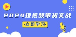 2024短视频带货实战：底层逻辑+实操技巧，橱窗引流、直播带货--皓收集 | 网创宝典
