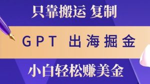 小说出海掘金搬运，挣老外美刀，仅需GPT粘贴复制，小白也能玩转--皓收集 | 网创宝典