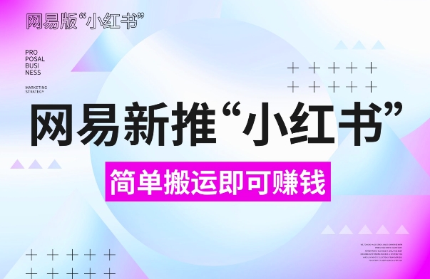 网易官方新推“小红书”，搬运即有收益，新手小白千万别错过(附详细教程)【揭秘】-皓收集 | 网创宝典