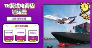 2025TK跨境电商选品趋势0到1店铺搭建最全实操讲解，轻松在家把货卖出国--皓收集 | 网创宝典