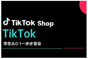 TikTok Shop带您从0-1一步步晋级，开启电商新征程，在TikTok商业领域实现突破与成长--皓收集 | 网创宝典