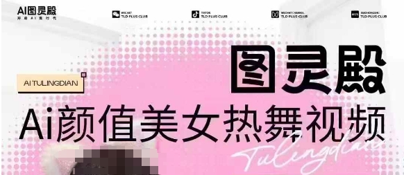 全网首发，原价988图灵殿AI颜值美女热舞视频，云端生图，轻松过原创-皓收集 | 网创宝典