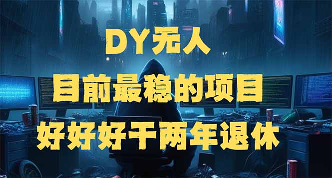 DY无人，目前最稳的项目，矩阵放大边旅游边赚钱，好好好干两年退休-皓收集 | 网创宝典