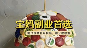搬运废物利用视频，挣支付宝分成收益，轻松月入过W，操作简单，适合宝妈，上班族--皓收集 | 网创宝典