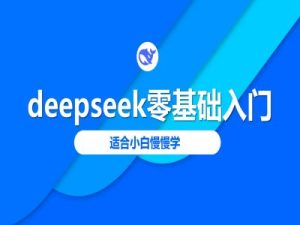 deepseek零基础入门-deepseek教程2025，适合小白慢慢学--皓收集 | 网创宝典