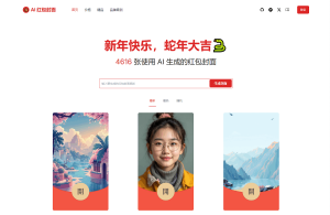 AI一键生成微信红包封面系统源码--皓收集 | 网创宝典