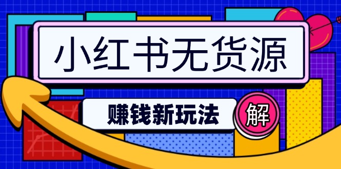 小红书无货源赚钱新玩法：无需涨粉囤货直播，轻松实现日破2w-皓收集 | 网创宝典