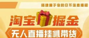 25年淘宝无人直播带货，全新升级玩法，无需值守，单场轻松收入5k--皓收集 | 网创宝典