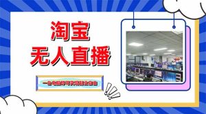 淘宝无人直播带货，单品打爆+搜索流打法，24小时必出单--皓收集 | 网创宝典
