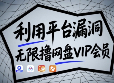 无限撸网盘VIP会员，用户亲测有效!【原理+操作演示】--皓收集 | 网创宝典