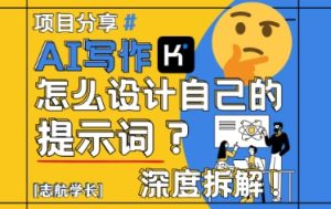AI写作，怎么设计自己的提示词？（按照演讲稿为例）--皓收集 | 网创宝典