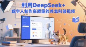 利用DeepSeek+数字人制作高质量的养宠科普视频--皓收集 | 网创宝典