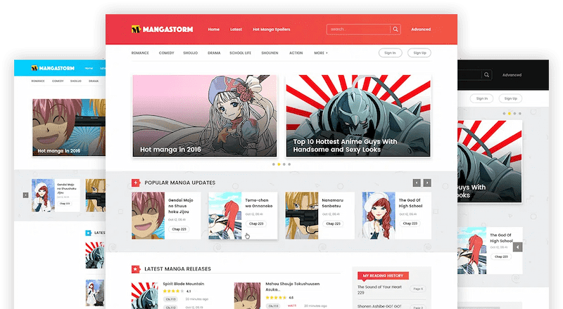 Madara 2.2.2.1主题源码 | 响应式WordPress漫画小说主题模板--皓收集 | 网创宝典