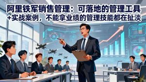 阿里铁军销售管理：可落地的管理工具+实战案例，不能拿业绩的管理都在扯淡--皓收集 | 网创宝典